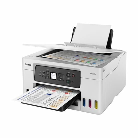 Canon Maxify GX3040 Wi-Fi + Tarayıcı + Fotokopi Renkli Çok Fonksiyonlu Tanklı Mürekkep Püskürtmeli Yazıcı