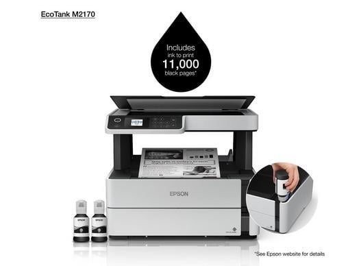 Epson Ecotank M2170 Fotokopi Tarayıcı Wifi Mürekkep Tanklı Mono Yazıcı