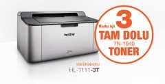 BROTHER HL-1111- MONO LAZER YAZICI 3 TONERLİ