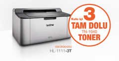 BROTHER HL-1111- MONO LAZER YAZICI 3 TONERLİ