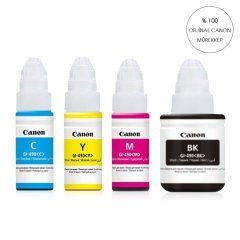 Canon Gı-490 Pixma Orjinal Set Mürekkep