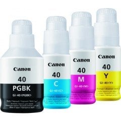 Canon GI-40 GM4040 G7040 G5040 G6040 4 Renk Mürekkep Orjinal