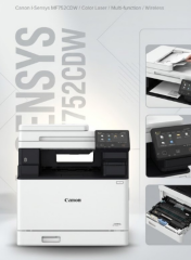Canon I-Sensys MF752CDW Orjinal Tonerli  Renkli Lazer Yaz/tar/fot+Dub+Net+Wifi