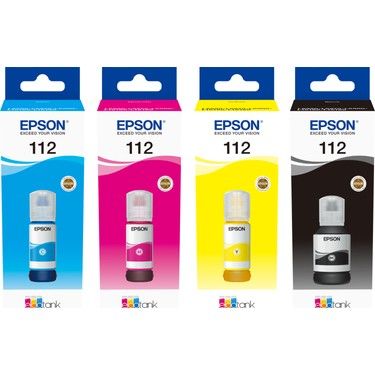 Epson 112 Ecotank L6490  ORJINAL Mürekkep Takımı
