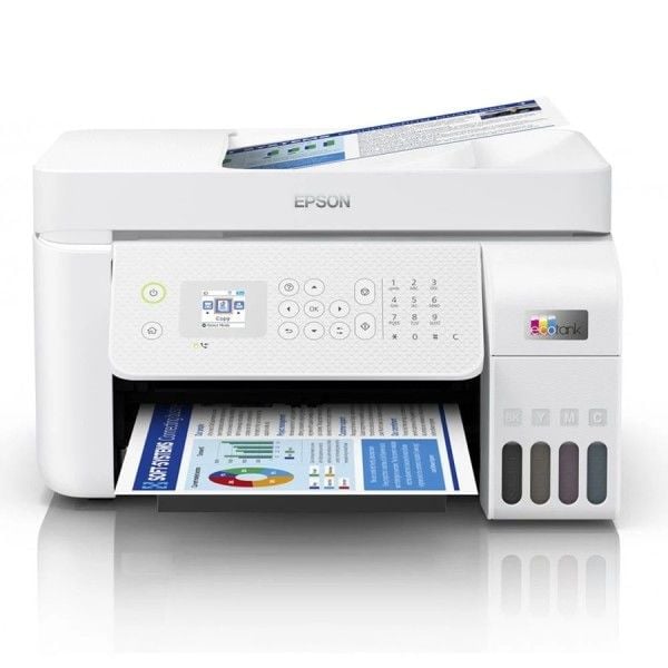 Epson Epson EcoTank L5296 Fotokopi Tarayıcı Faks WiFi Direct ORJİNAL MÜREKKEPLİ