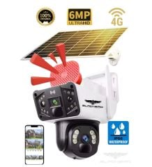 O-Kam 3915 4G 6MP Dual Lens Güneş Panelli PTZ