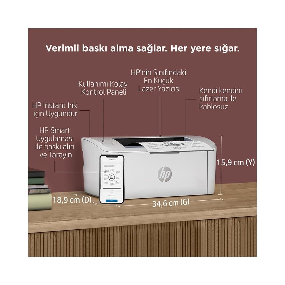 HP LaserJet M111w Yazıcı, Siyah beyaz yazıcı, Küçük ofis