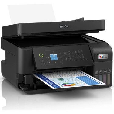Epson EcoTank L5590 Wi-Fi + Tarayıcı + Fotokopi + Faks Renkli Çok Fonksiyonlu Tanklı Mürekkep Püskürtmeli Yazıcı
