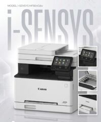 Canon i-Sensys MF664CDW Wi-Fi + Tarayıcı + Fotokopi Renkli Çok Fonksiyonlu Lazer Yazıcı ORJİNAL TONERLİ