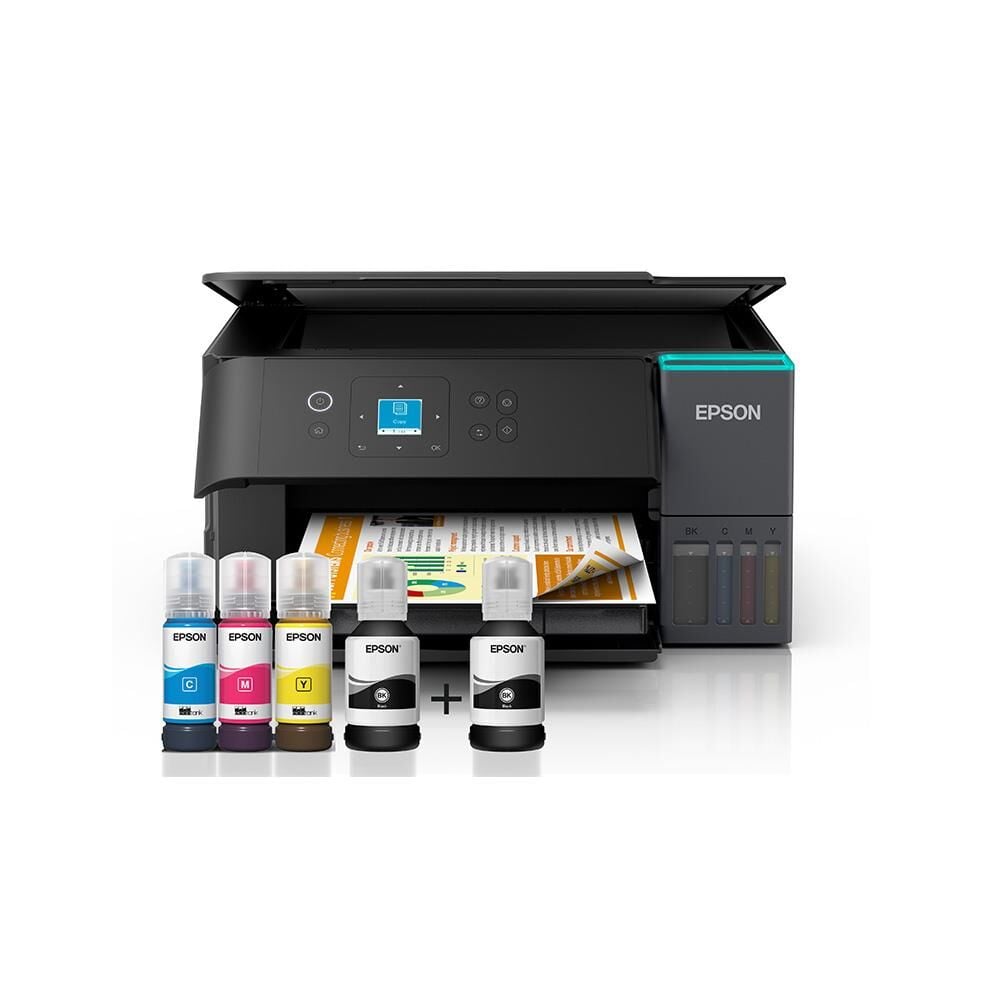 Epson EcoTank L4360 Wi-Fi + Tarayıcı + Fotokopi Renkli Çok Fonksiyonlu Tanklı Mürekkep Püskürtmeli Yazıcı