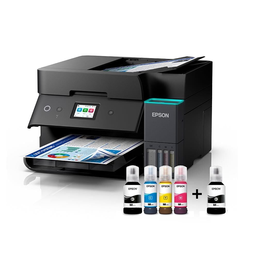 Epson EcoTank L6390 Wi-Fi + Tarayıcı + Fotokopi + Faks Renkli Çok Fonksiyonlu Tanklı Mürekkep Püskürtmeli Yazıcı