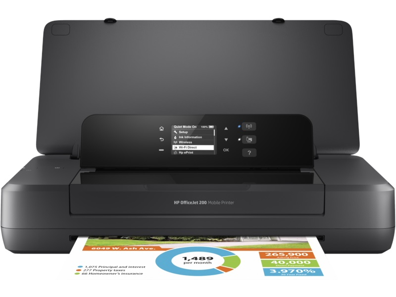 HP Officejet 202 N4K99C Wi-Fi Renkli Mobil Mürekkep Püskürtmeli Yazıcı