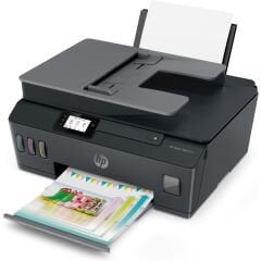 HP Smart 615 Y0F71A Wi-Fi + Faks +Tarayıcı + Fotokopi Renkli Çok Fonksiyonlu Tanklı Mürekkep Püskürtmeli Yazıcı