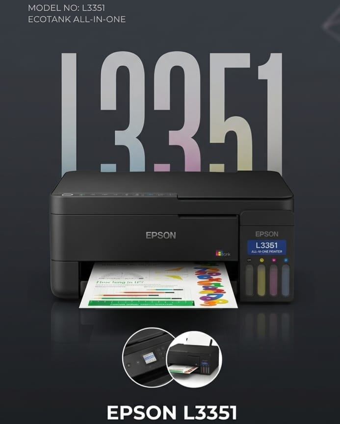 Epson EcoTank L3351 Wi-Fi Çok Fonksiyonlu Tanklı Yazıcı