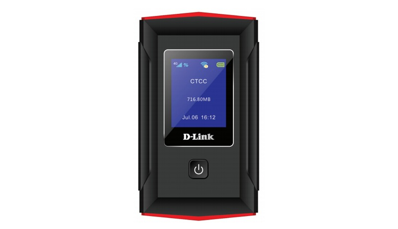 D-LINK DWR-932M LTE 4G/HSPA 3000MAH BATTERY ROUTER WITH COLOR LCD DISPLAY (MOBIL 4G ROUTER)