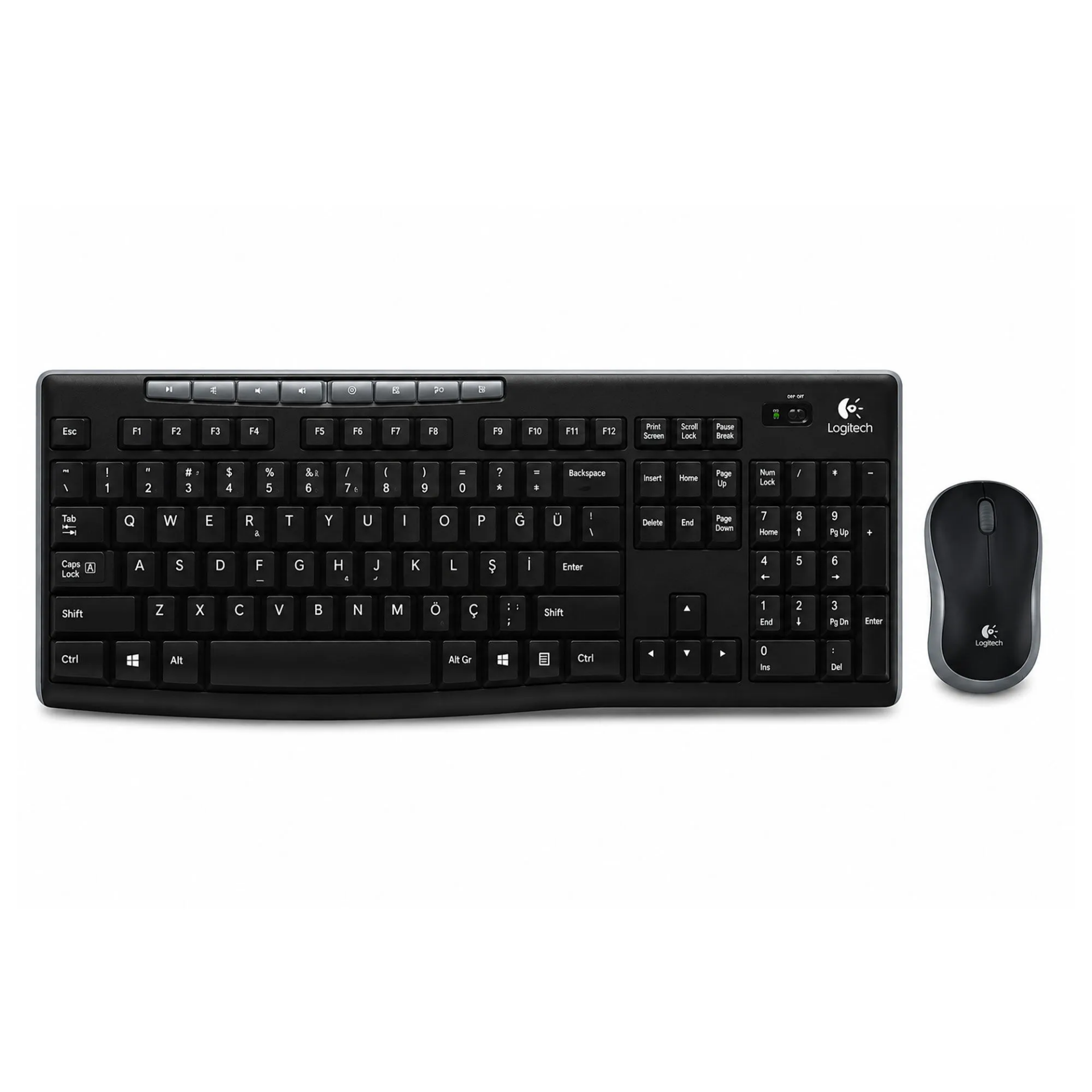 Logitech MK270 920-004525 Kablosuz Klavye Mouse Seti
