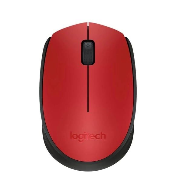 Logitech M171 910-004641 Kırmızı Optik Kablosuz Mouse