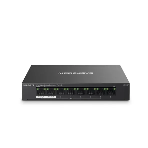 Mercusys MS108GP 8 Port 10/100/1000 Mbps Gigabit Switch