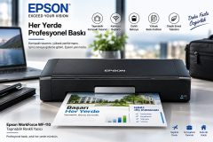 Epson WF-100W Wi-Fi Renkli Mobil Mürekkep Püskürtmeli Yazıcı